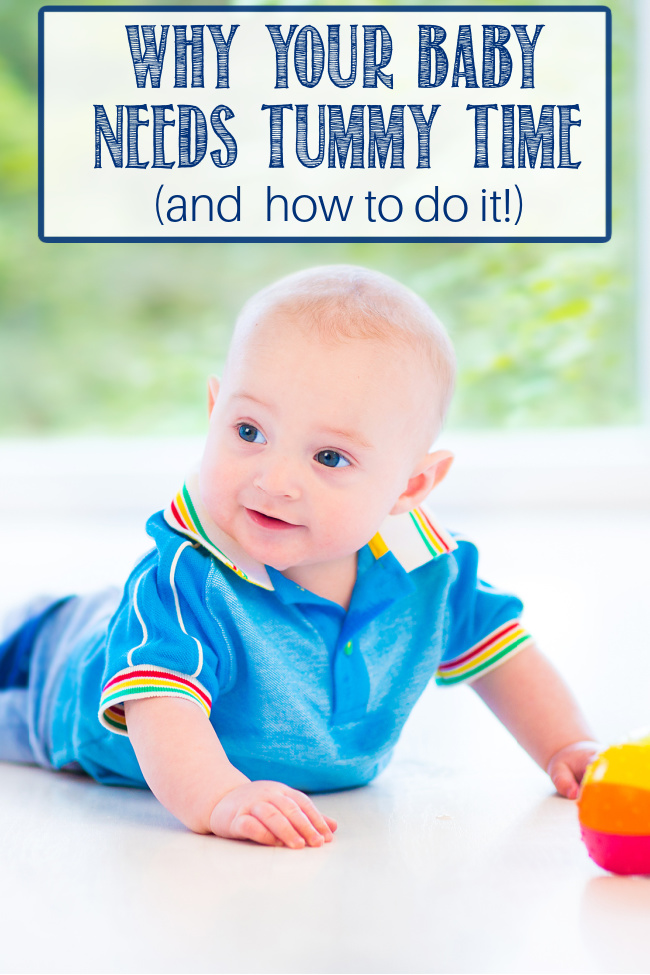 Why Your Baby Needs Tummy Time and How To Do It